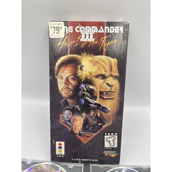 3DO Wing Commander 3 Heart Of The Tiger / Complete / Tested - Picture 3 of 16